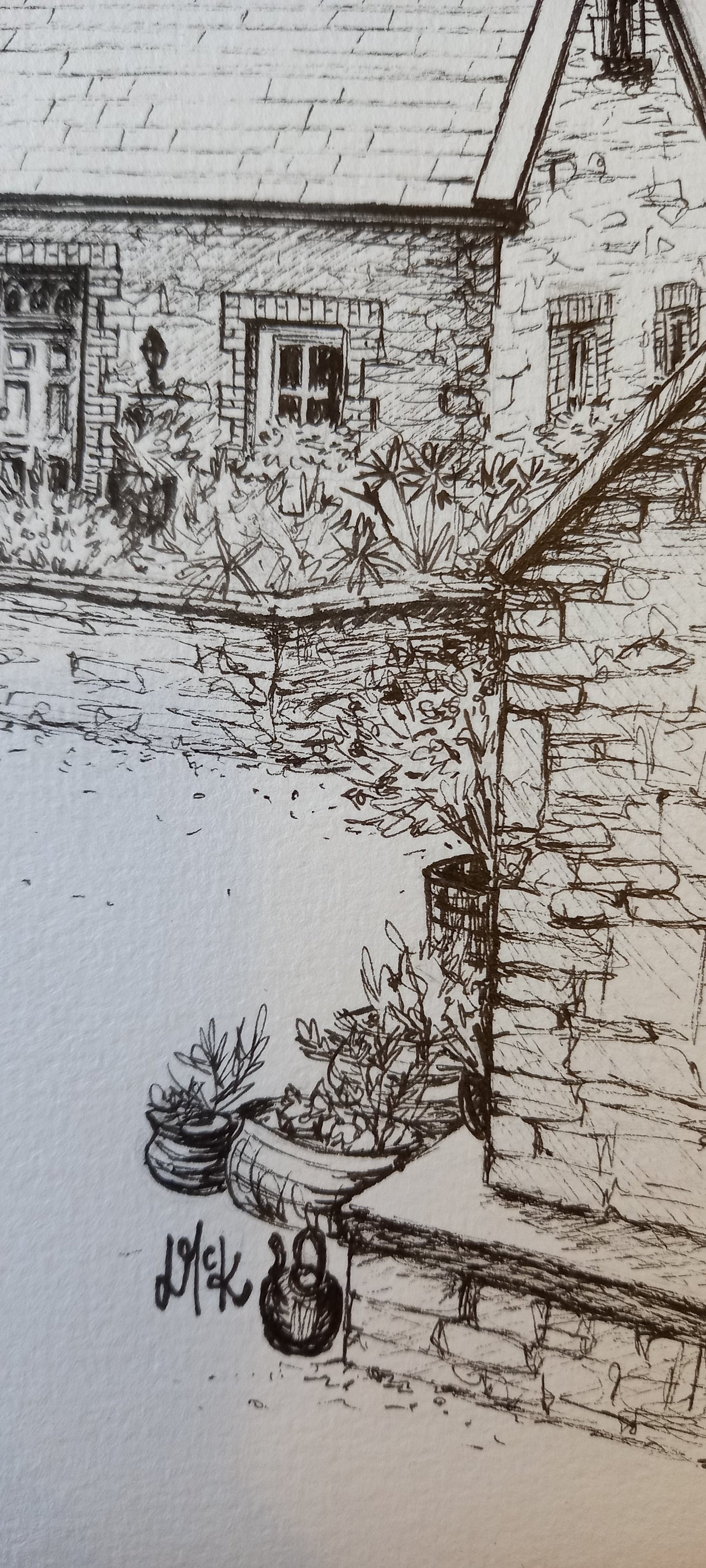 INK HOUSE PORTRAIT
