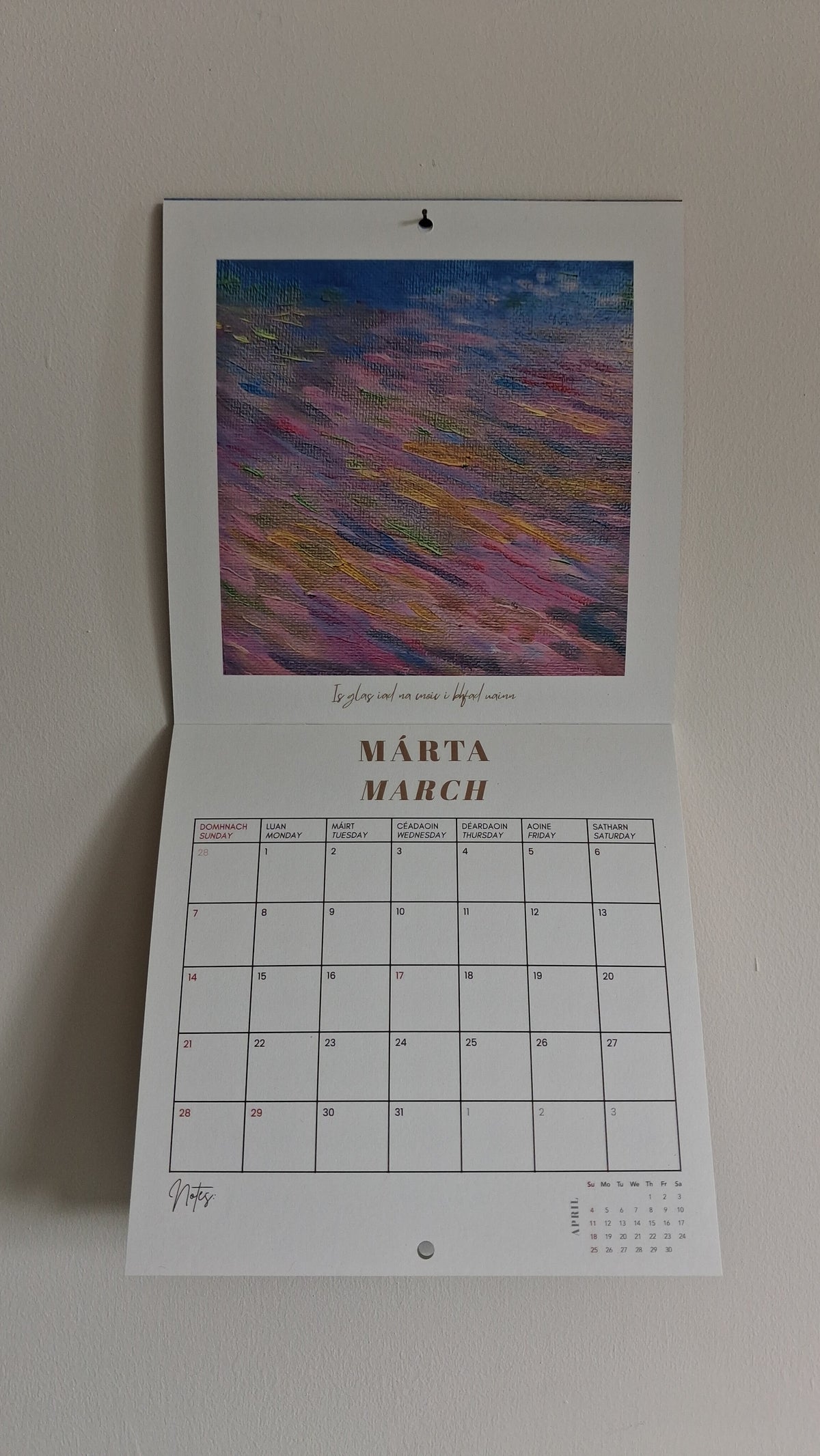 The Wonder Calendar 2027