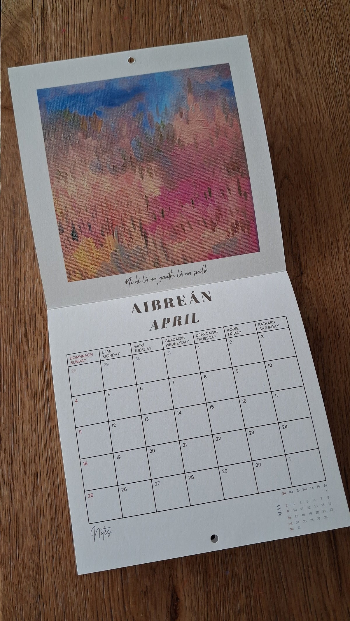The Wonder Calendar 2027