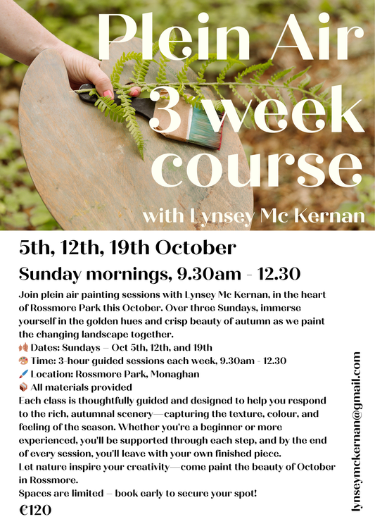 Autumn Plein Air Plein Air course - 3 week series