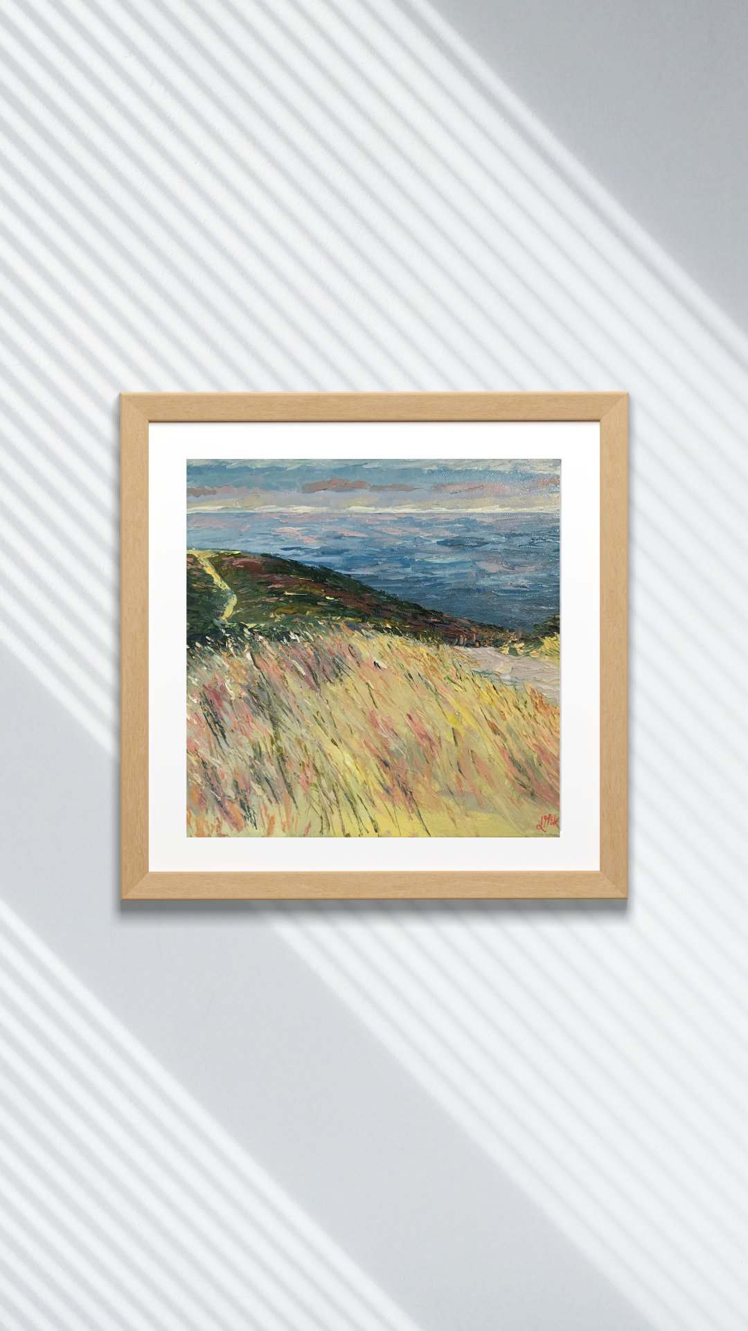 'Windy Day Howth Hill' limited edition print 1/25